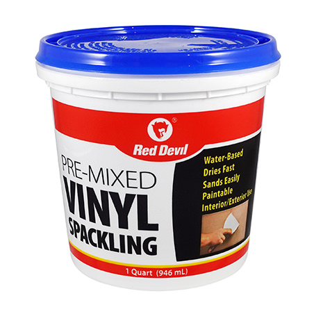 product Pre-Mixed Vinyl Spackling Quart Tub