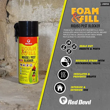 Foam & Fill® Mouse & Pest Blocker Foam
