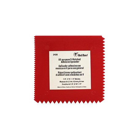 product Multi-Use V-Notch Adhesive Spreader