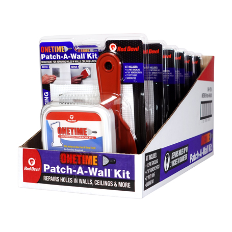 ONETIME Spackling 4 Piece Kit – All-in-One Wall Repair Set For Small Holes And Cracks